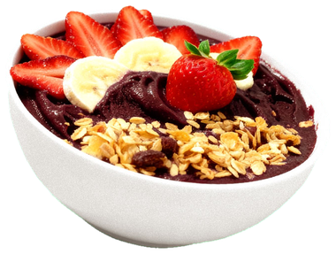 BR Berry açaí soft-serve cone